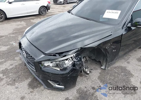 2021 Infiniti Q50 Luxe from USA, damaged, VIN JN1EV7BP6MM702416